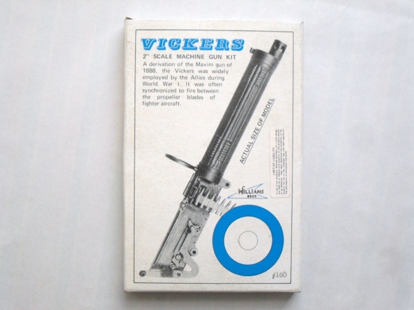 Williams Vickers Machine Gun Model Kit | Aircraft Model Kits