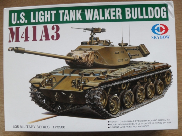 SKYBOW 1/35 3508 M41A3 WALKER BULLDOG Military Model Kit