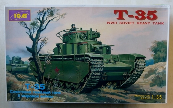 ICM Military Model Kits 35041 T-35 SOVIET HEAVY TANK Sale items
