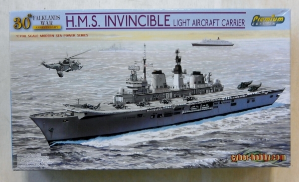 Dragon 7128 Hms Invincible Model Kit Model Ships Kits