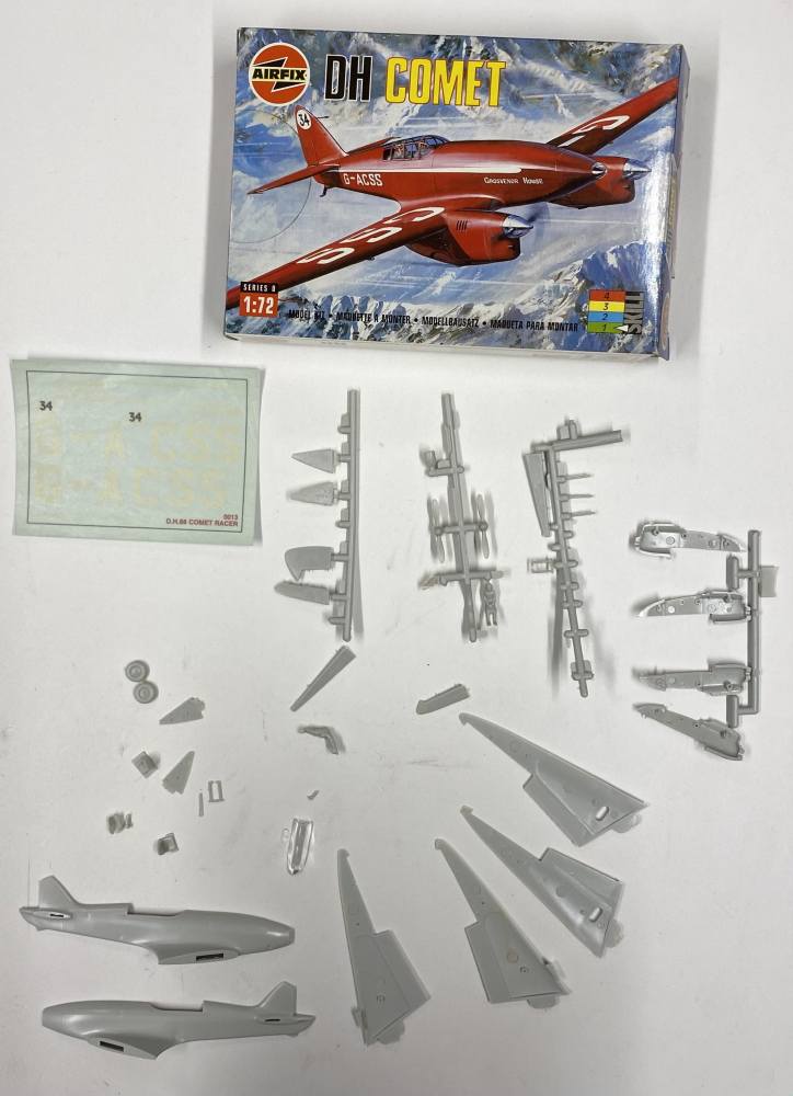 KINGKIT MODEL SCRAPYARD AIRFIX 00013 DH COMET NO INSTRUCTIONS Salvage Yard
