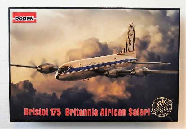 Roden 326 1:144th scale Bristol 175 Britannia African Safari