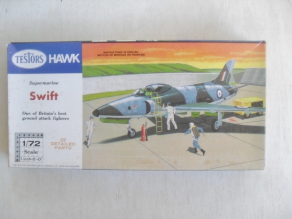 HAWK 1/72 607 SUPERMARINE SWIFT Model Kit