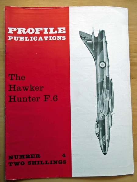 PROFILES Books 004. HAWKER HUNTER F.6