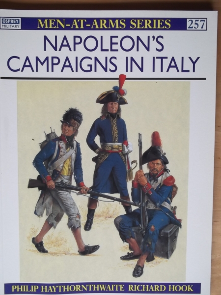 Osprey 257. Napoleons Campaigns In Italy Model Kit | Books