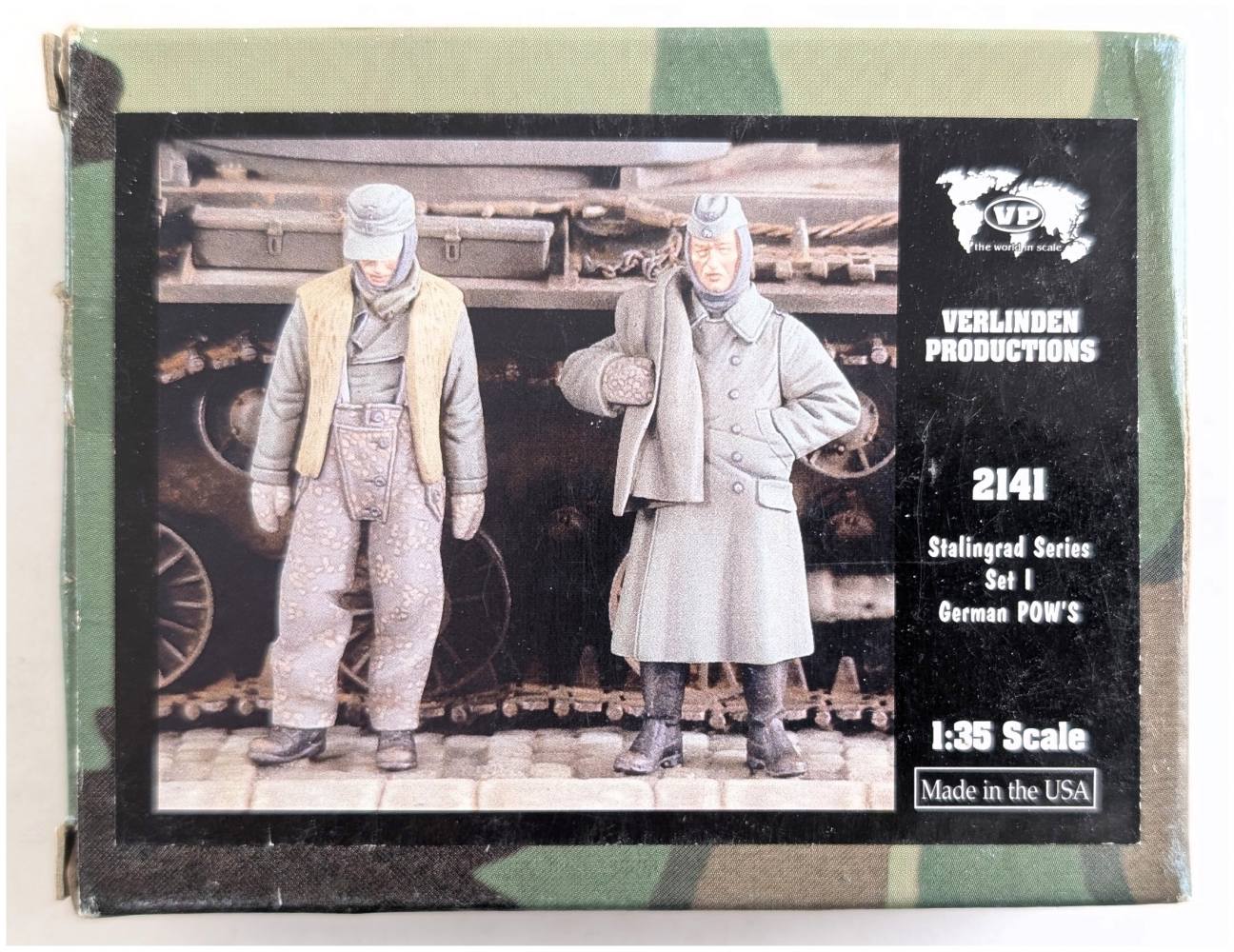 VERLINDEN PRODUCTIONS 2141 STALINGRAD SERIES SET 1 GERMAN POWS Model Figures