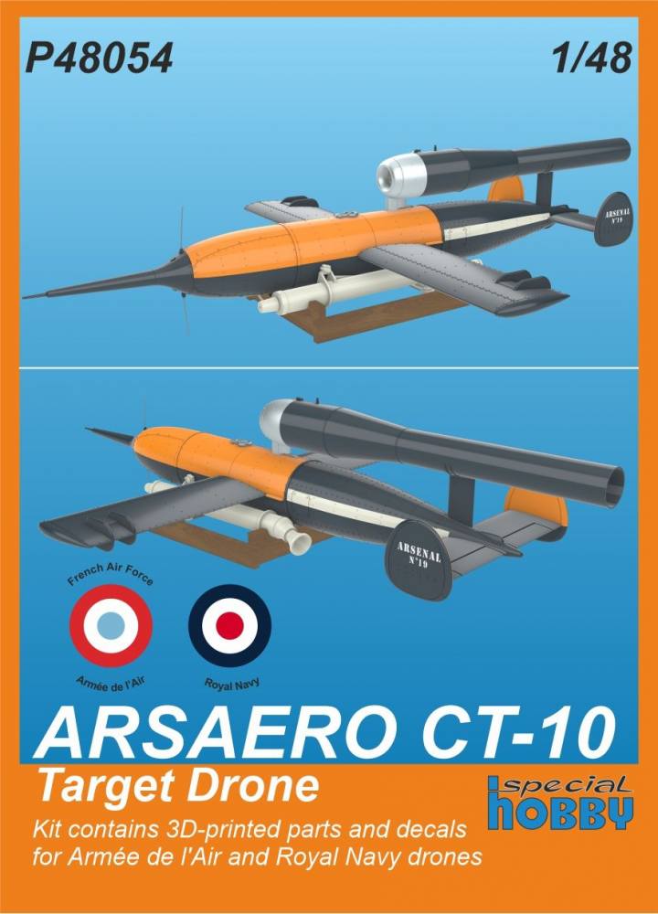 CMK P48054 ARSAERO CT-10 TARGET DRONE Aircraft Model Kits