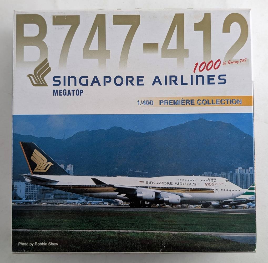 DRAGON 55070 B747-412 SINGAPORE AIRLINES MEGATOP Airliners Model Kits