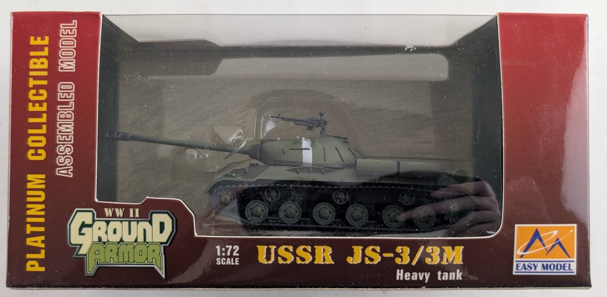 EASY MODEL USSR JS-3/3M HEAVY TANK Military-Diecast Model Kits