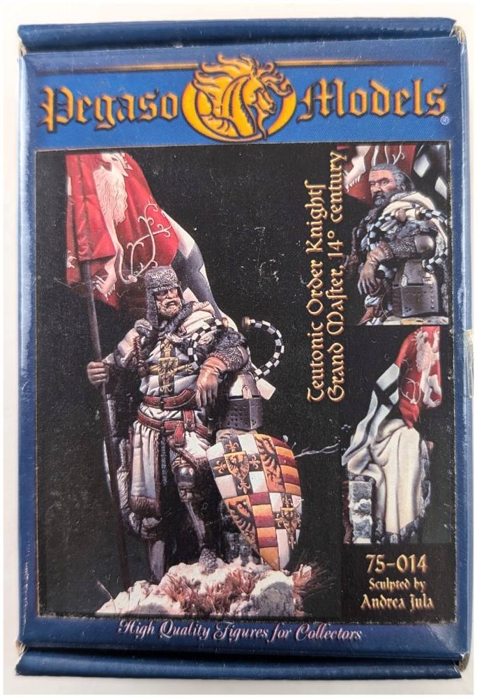 PEGASO MODELS 75014 TEUTONIC ORDER KNIGHT GRAND MASTER 14TH CENTURY Model Figures