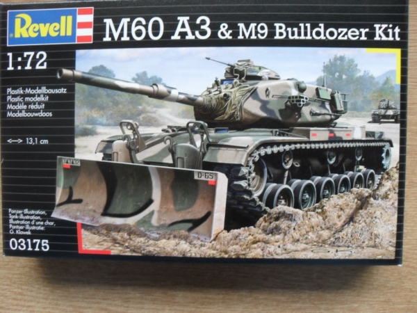 REVELL Models | REVELL 03175 M60 A3 & M9 BULLDOZER KIT | Model Kits