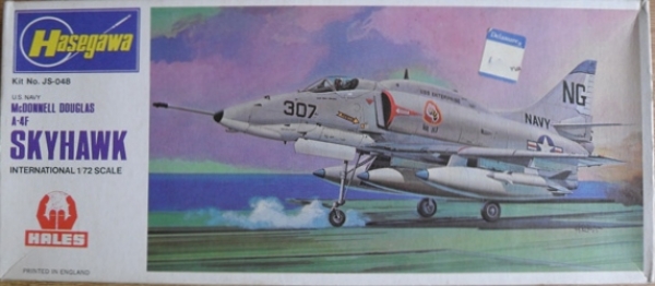 HASEGAWA Aircraft Model Kits JS-048 McDONNELL DOUGLAS A-4F SKYHAWK