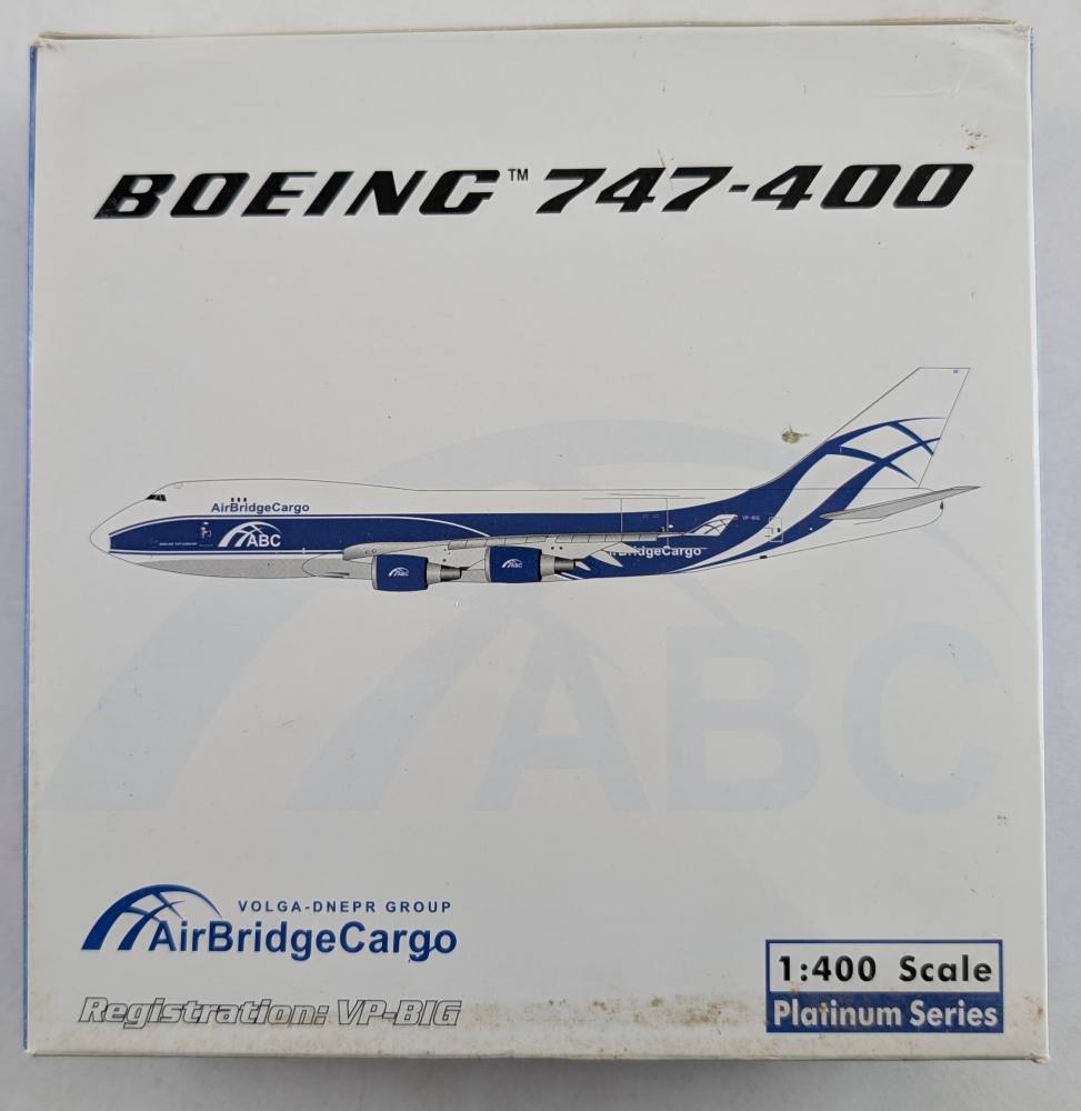 AIRLINER COLLECTIBLE BOEING 747-400 AIRBRIDGECARGO Airliners Model Kits