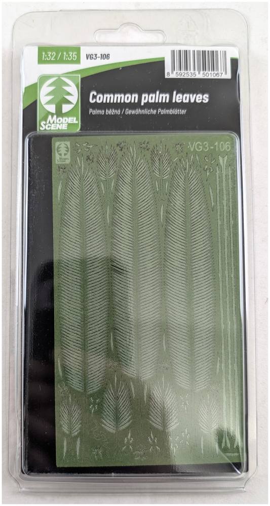 MODEL SCENE VG3-106 COMMON PALM LEAVES Scenery