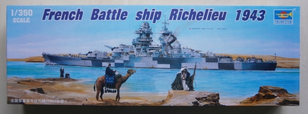 Trumpeter 1/350 Scale French Richelieu Battleship 