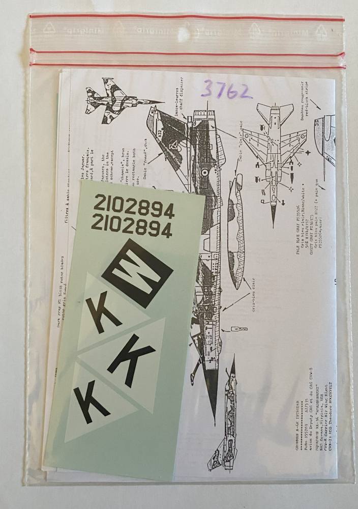 DISCOUNT DECALS 3762. - REF.48.30 DECALS CARPENA DESERT STORM/DAGUET Discount Decals