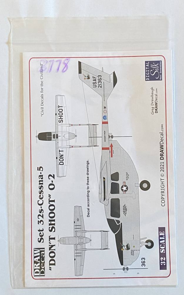 DISCOUNT DECALS 3778. SET 32S-CESSNA-5 Discount Decals
