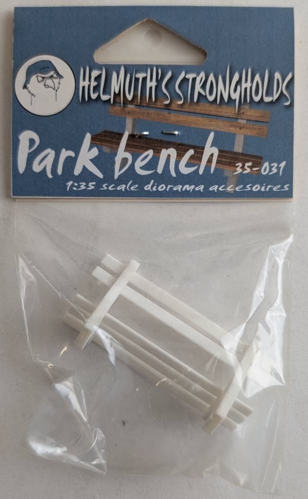 HELMUTHS STRONGHOLD 35-031 PARK BENCH Paint & Accessories