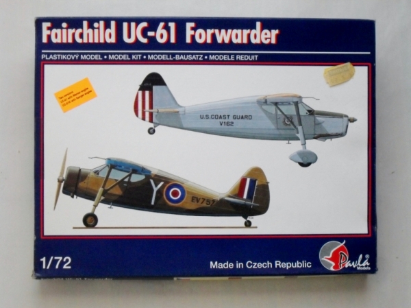 Maquette Avion 1/72 MIKU Model 72073 - Fairchild UC-61 K Forwarder / K-74