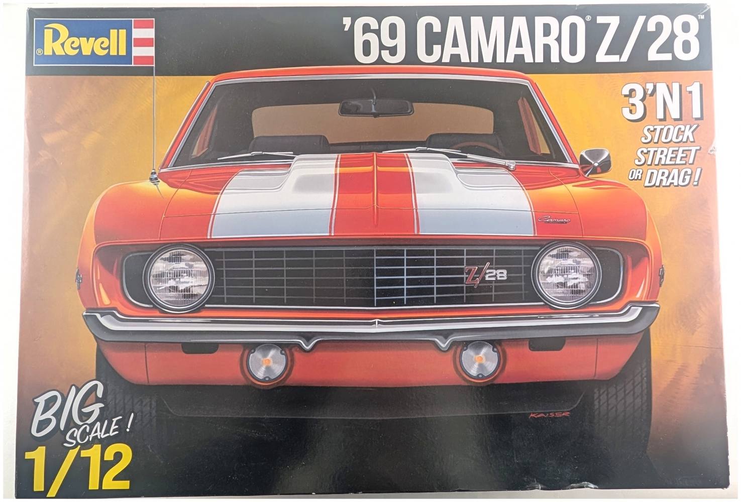 REVELL 12812 69 CAMARO Z/28 - UK SALE ONLY Cars, Motorbikes & Trucks Model kits