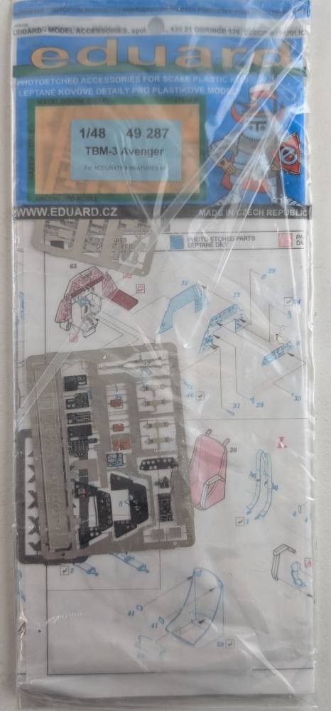 EDUARD 49 287 TBM-3 AVENGER Conversion Sets