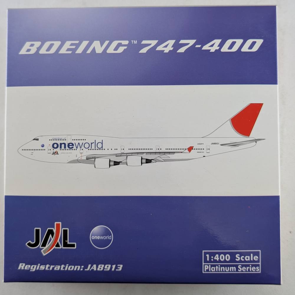AIRLINER COLLECTIBLE BOEING 747-400 JAL ONEWORLD Airliners Model Kits