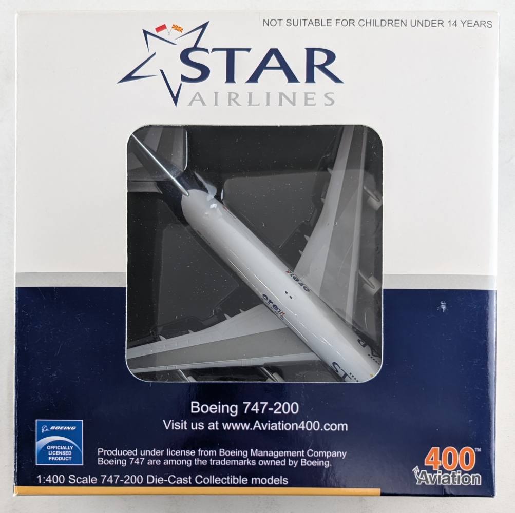 AIRLINER COLLECTIBLE 747-200 STAR AIRLINES OREX CARGO Airliners Model Kits