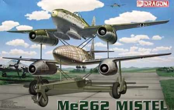 DRAGON Aircraft Model Kits 5541 Me 262 MISTEL