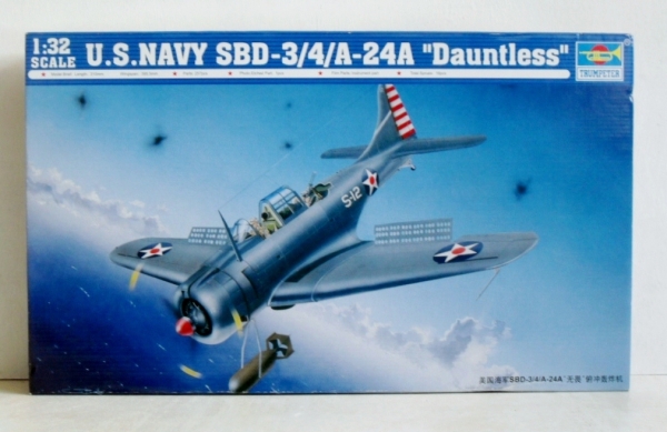 Trumpeter 1/32 02242 US Navy SBD-3/4 A-24A Dauntless 