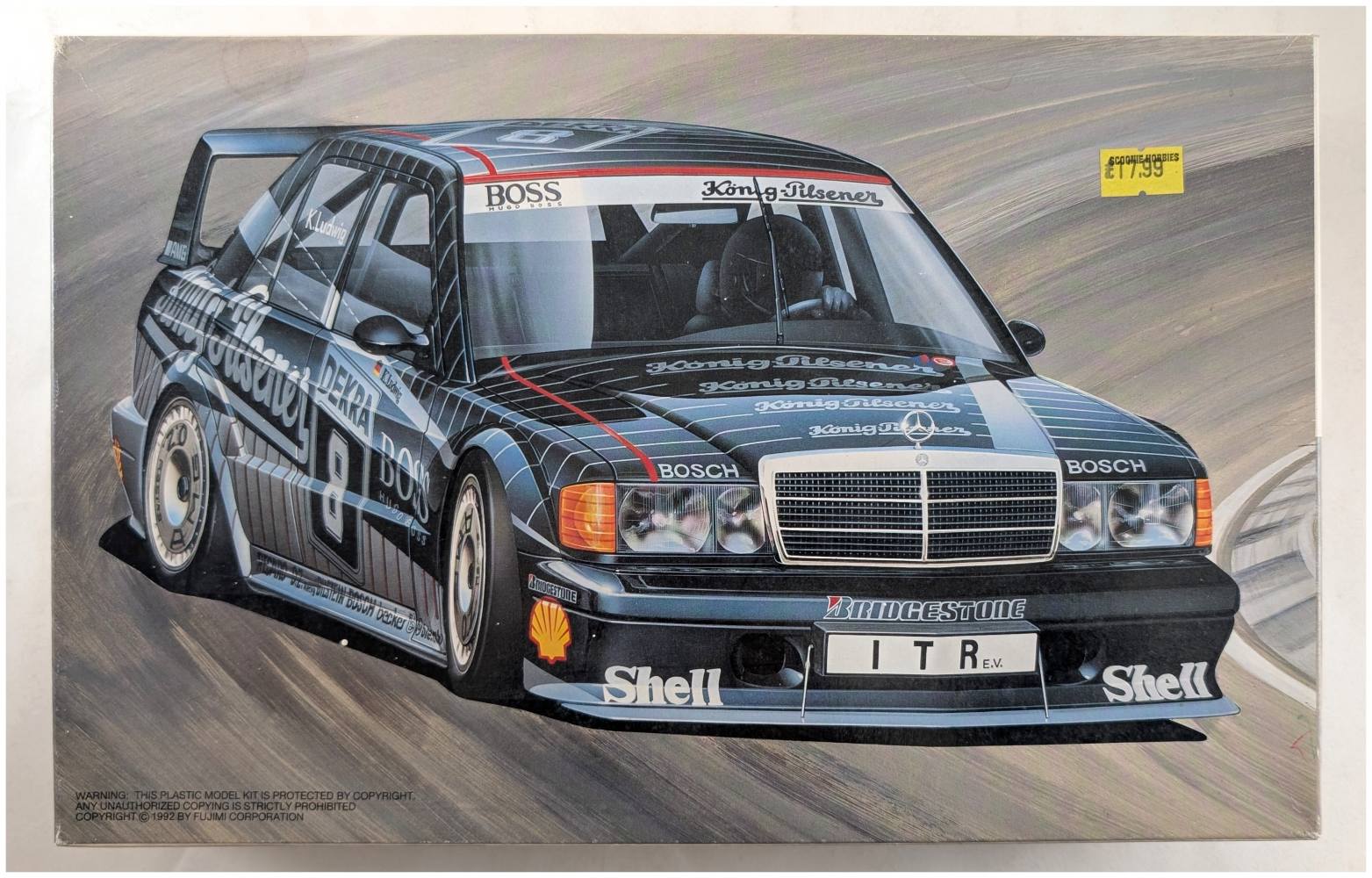 FUJIMI TC-83 MERCEDES-BENZ 190E 2.5-16 EVOLUTION II DTM Cars, Motorbikes & Trucks Model kits