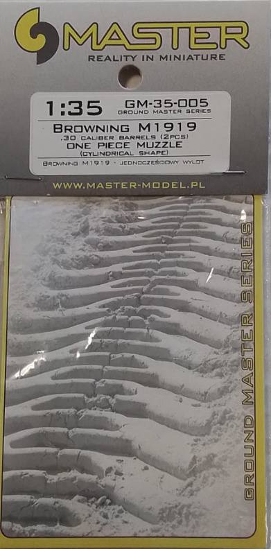 MASTER-X GM-35-005 BROWNING M1919 ONE PIECE MUZZLE Conversion Sets