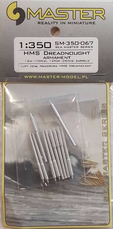 MASTERMODEL SM-350-067 HMS DREADNOUGHT ARMAMENT Conversion Sets