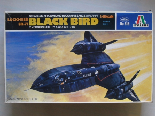 ITALERI Models | ITALERI 815 LOCKHEED SR-71 BLACKBIRD | Model Kits