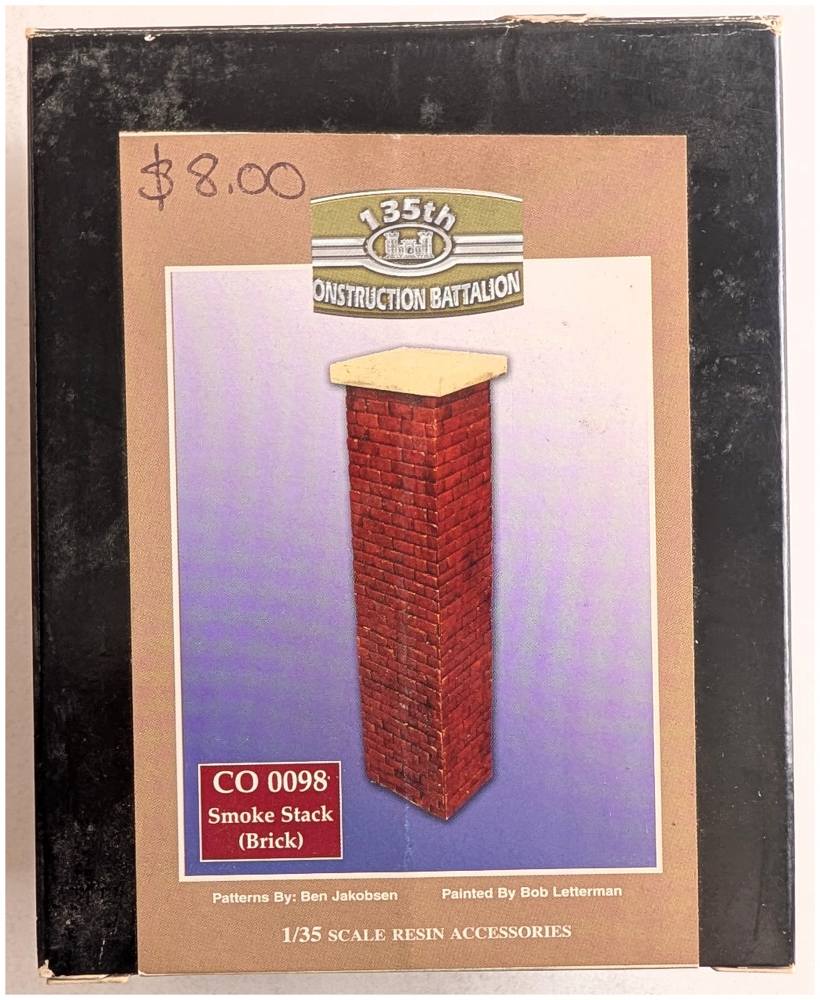 135TH CONSTRUCTION BATTALION 0098 SMOKE STACK BRICK Paint & Accessories