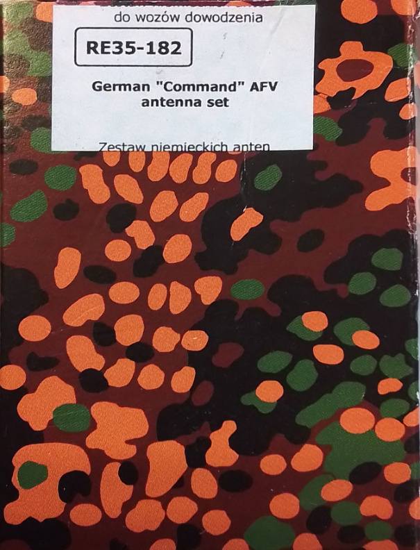 UNKNOWN MAKE RE35-182 GERMAN COMMAND AFV ANTENNA SET Conversion Sets