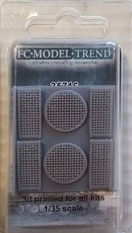 FC MODEL 35716 PANTHER AUSF.C ENGINE GRILLES Conversion Sets