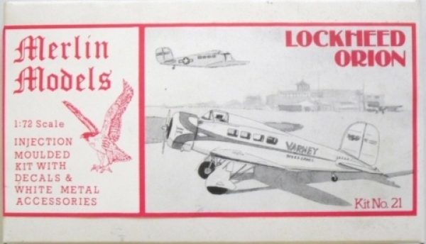 Merlin 21 Lockheed Orion Model Kit | Aircraft Model Kits