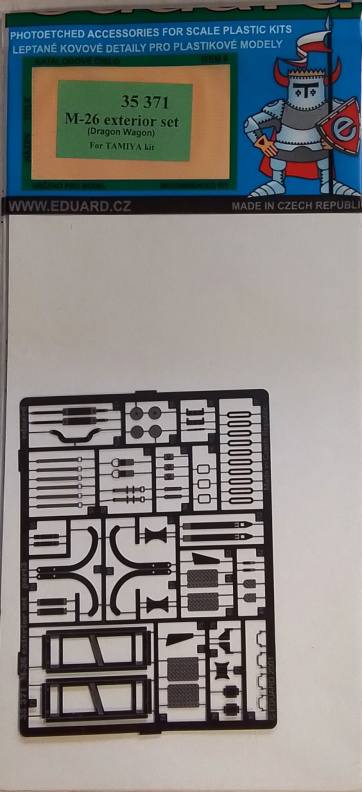 EDUARD 35 371 M-26 EXTERIOR SET FOR TAMIYA KIT Conversion Sets