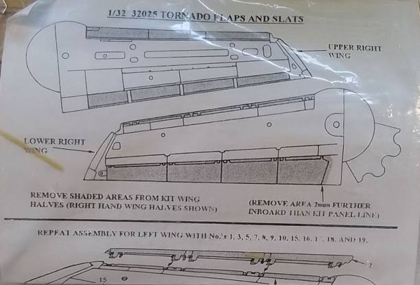 UNKNOWN MAKE 32025 TORNADO FLAPS AND SLATS Conversion Sets