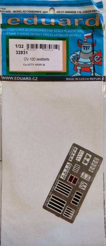 EDUARD 32831 DV-10D SEATBELTS Conversion Sets