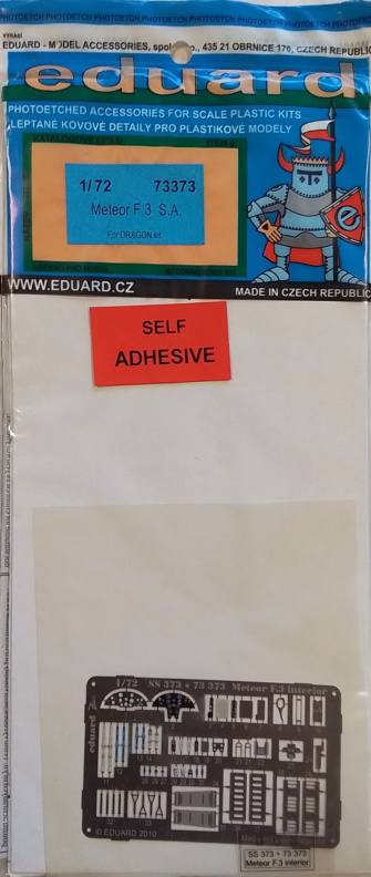 EDUARD 73373 METEOR F.3 S.A FOR DRAGON KIT Conversion Sets