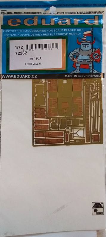 EDUARD 72262 AR 196A FOR REVELL KIT Conversion Sets