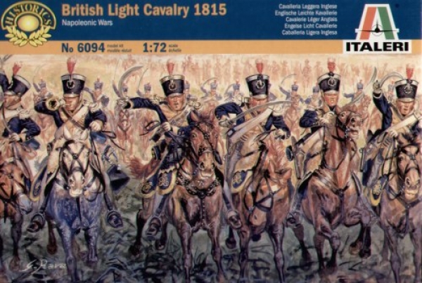 ITALERI  Model Figures 6094 NAPOLEONIC BRITISH LIGHT CAVALRY 1815