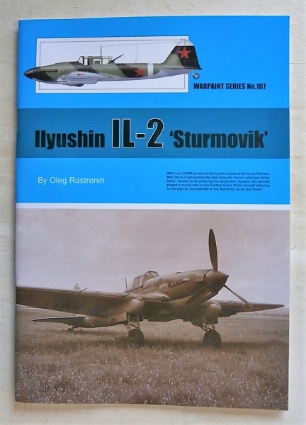 NEW Warpaint Series Books 107 Ilyushin IL-2 Sturmovik 