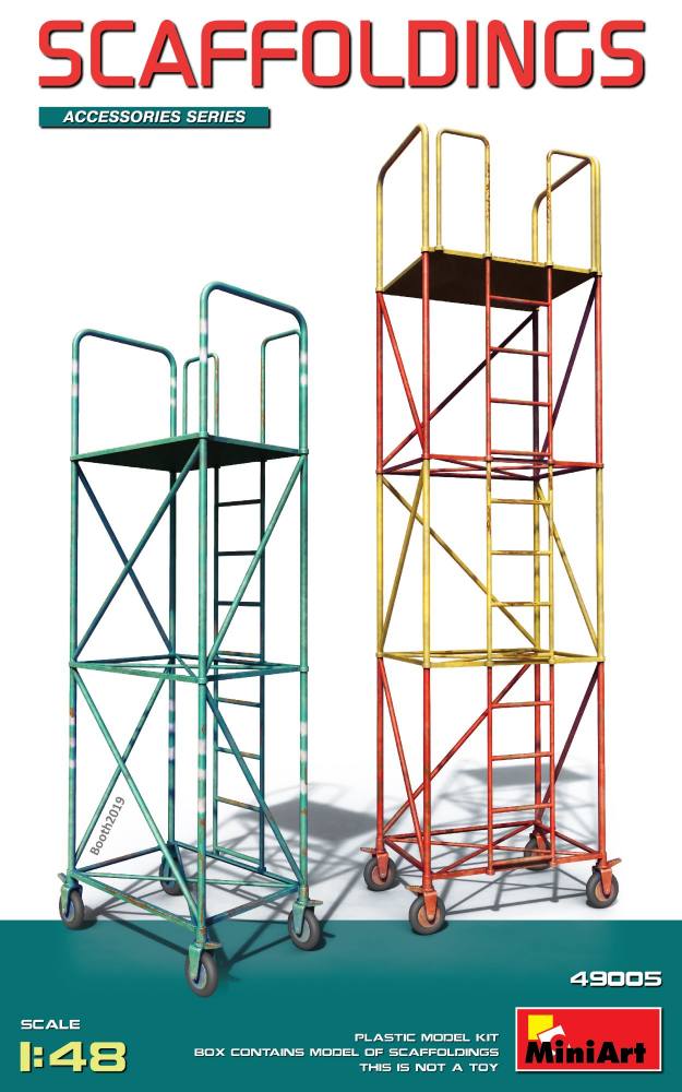 MINIART 49005 SCAFFOLDINGS Model Figures