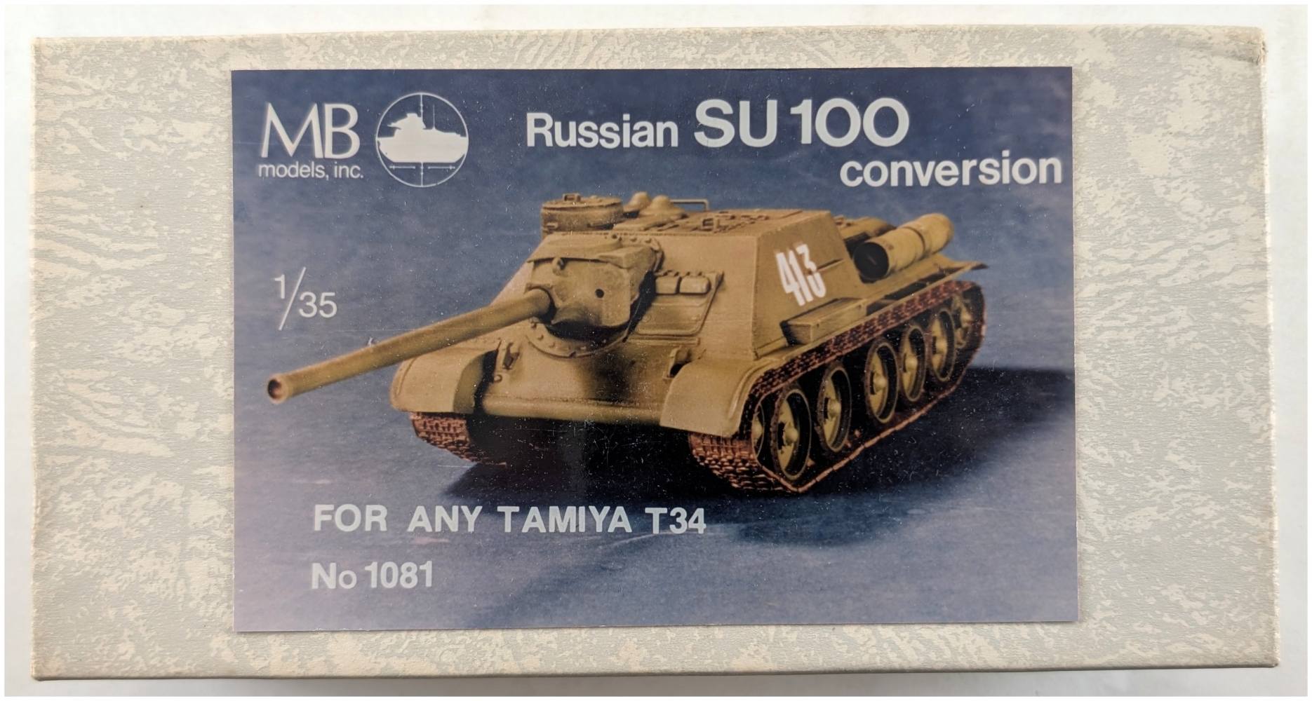 MB MODELS 1081 RUSSIAN SU 100 CONVERSION Conversion Sets