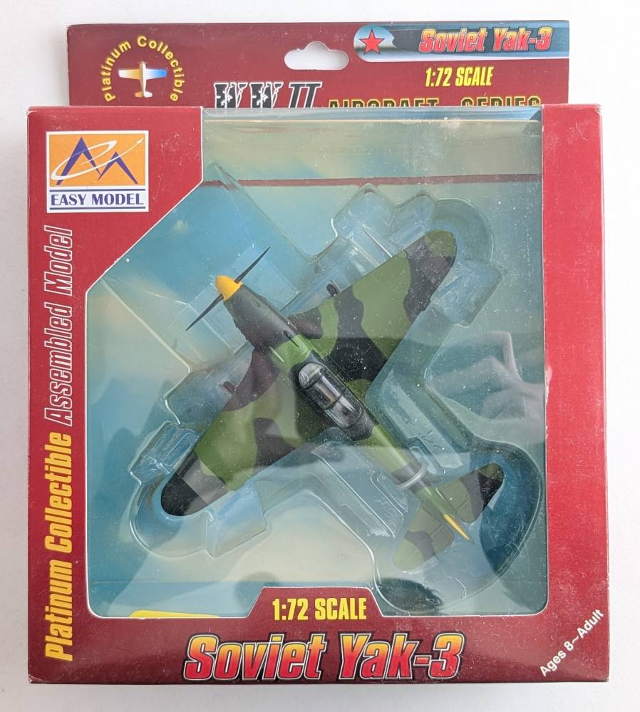 EASY MODEL SOVIET YAK-3 Military-Diecast Model Kits