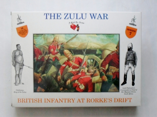 CALL TO ARMS Military Model Kits 07 BRITISH RORKES DRIFT Model Figures