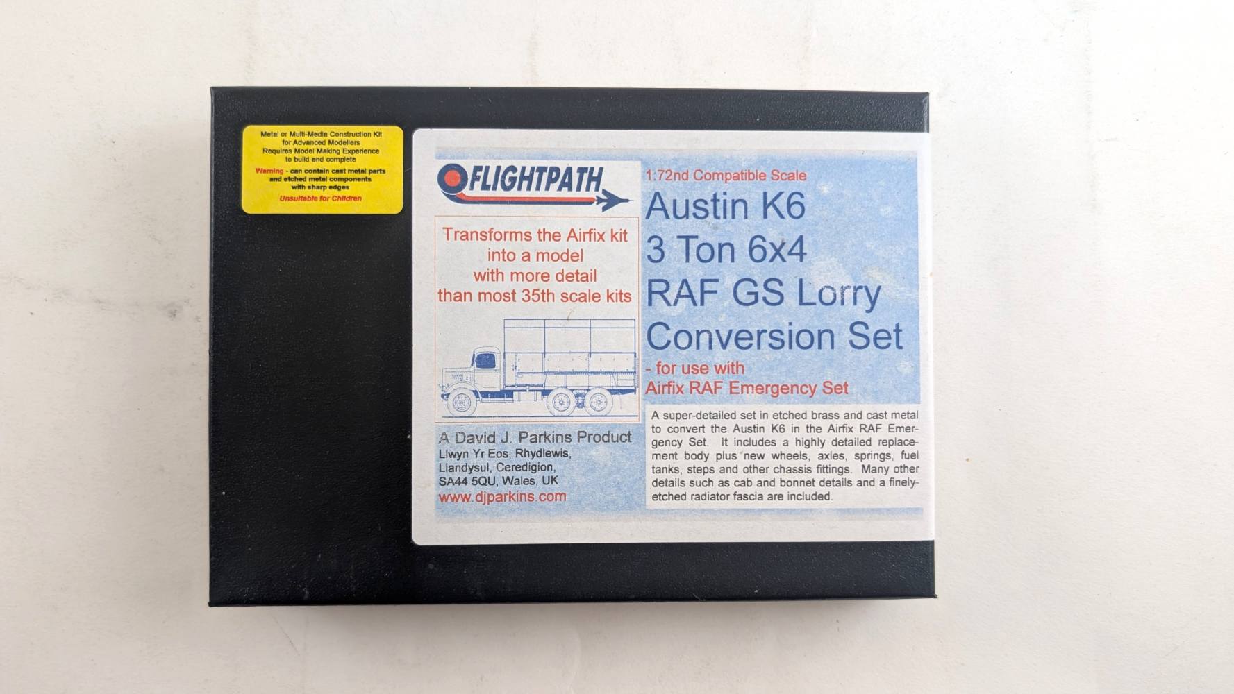 FLIGHTPATH AUSTIN K6 3 TON 6X4 RAF GS LORRY CONVERSION SET Conversion Sets