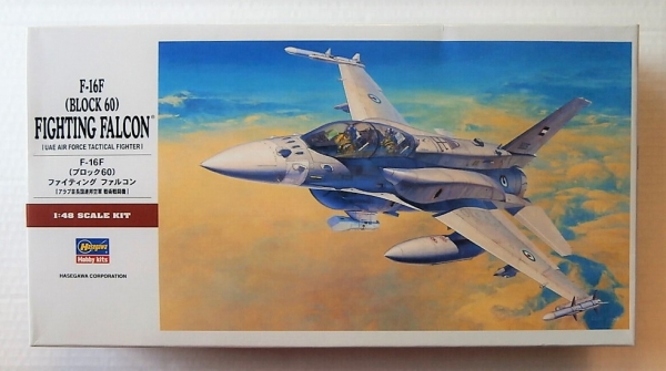 HASEGAWA 1/48 PT44 F-16F (BLOCK 60) FIGHTING FALCON Model Kit